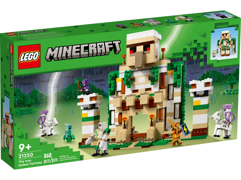 LEGO Minecraft 21250 The Iron Golem Fortress