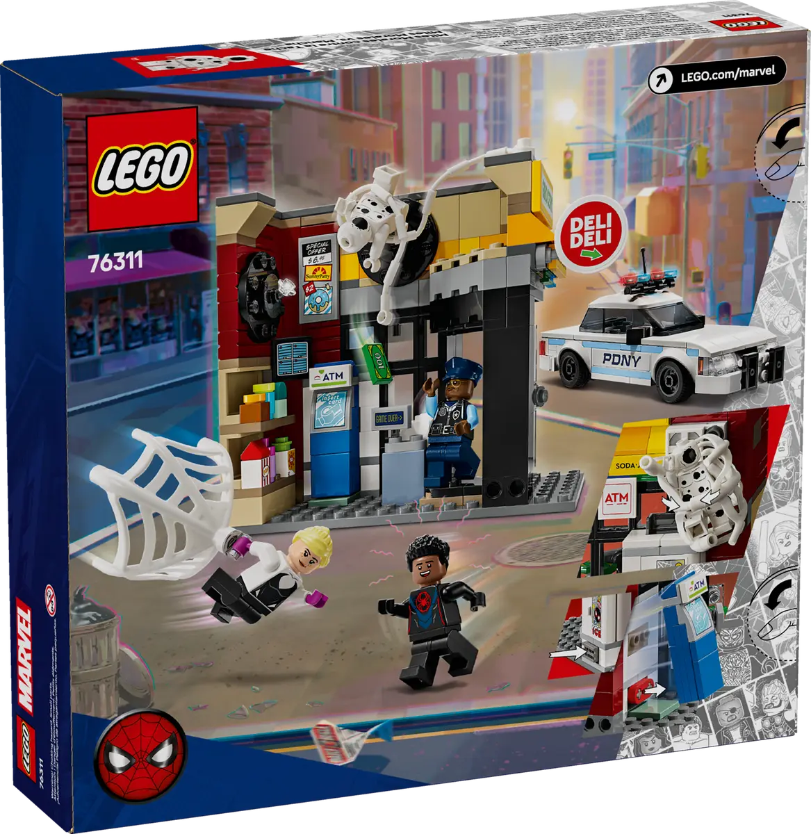 LEGO Marvel 76311 Spider-Verse: Miles Morales vs. The Spot